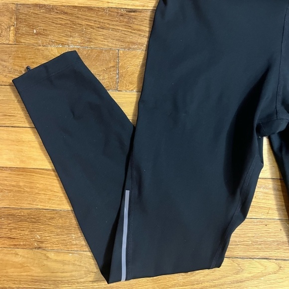 NIKE FASTER DRI-FIT RUNNING LEGGINGS WOMEN'S 7/8 MID RISE BLACK Size Medium $80 - Picture 6 of 6